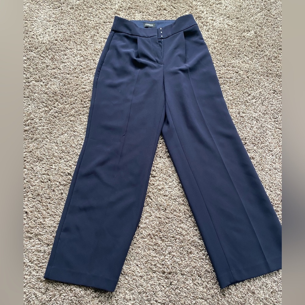 Navy size 4 women’s express pants